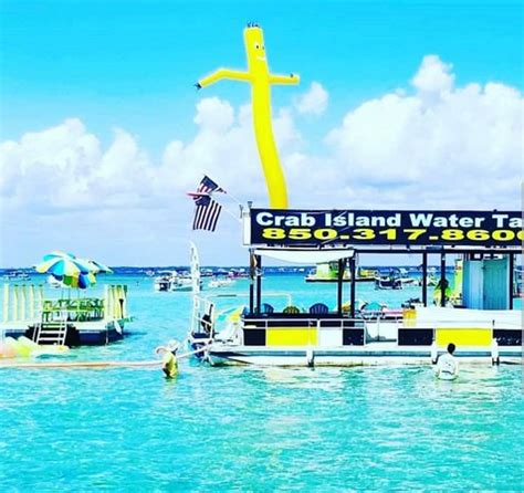 Crab Island Water Taxi Destin All You Need To Know Before You Go