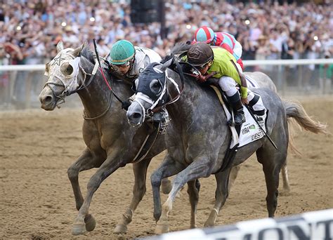 Creator Beats Destin By A Nose In Belmont Stakes