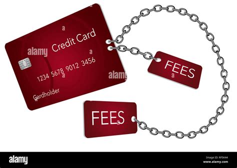 Credit Cards Usually Come With Some Fees Attached Here Is An Image Where Those Fees Are Chained