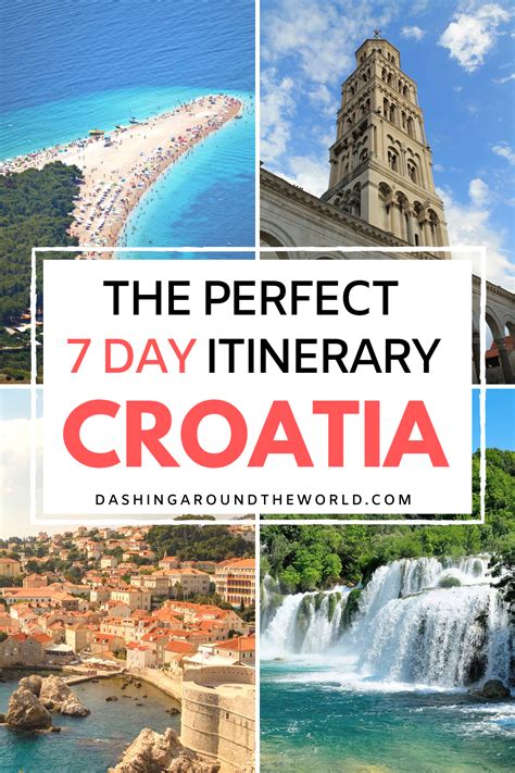 Croatia Itinerary Croatia Travel Guide Travel Itinerary Visit