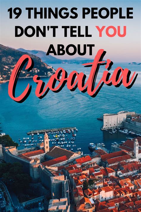 Croatia Travel Guide Everything You Need To Know Before Planning A Trip To Croatia Where To