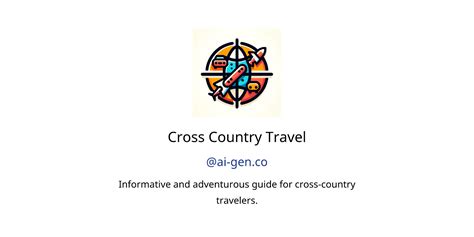 Cross Country Travel Gpts Features And Functions Examples And Prompts