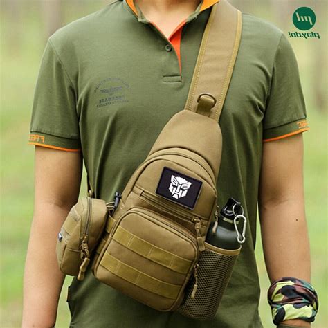 Crossbody Tactical Sling Chest Pack Molle Day Pack