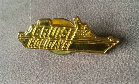 Cruise Holidays Employee Travel Agent Pin Cruise Ship Ebay