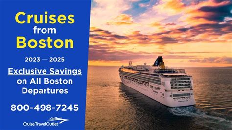 Cruises From Boston Cruise Travel Outlet