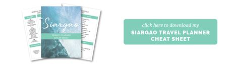 Cta Siargao Travel Planner Cheat Sheet 2 Traveling Petite Girl