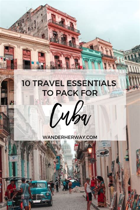 Cuba Packing List 10 Travel Essentials To Bring Wander Her Way