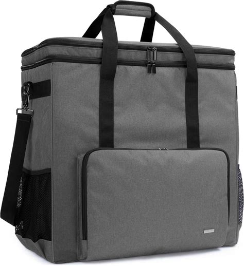 Curmio Desktop Computer Travel Bag Carrying Case For Computer Tower Pc