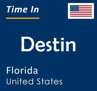 Current Local Time In Destin Florida United States