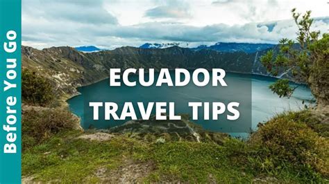 Ecuador Travel Advisory State Department