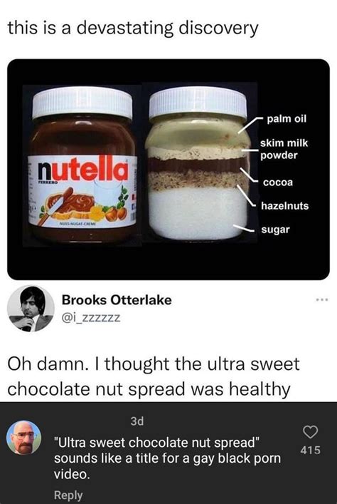 Cursed Red Nutella R Cursedcomments