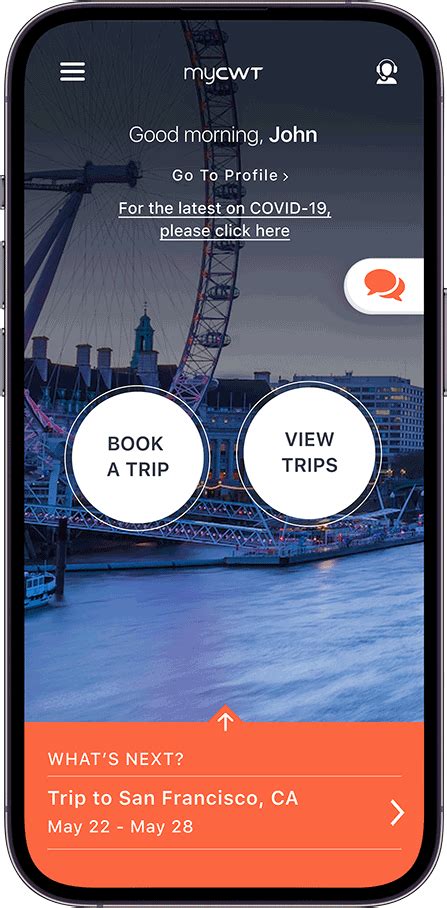 Cwt To Go Travel Management App Cwt Australia