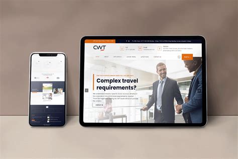 Cwt Travel Website Digital Cloud