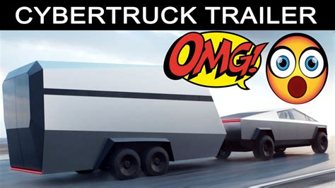 Cybertruck Tow Trailer From The Tesla Site Youtube