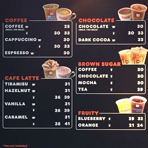 Daftar Menu Dan Harga Dunkin Donuts Terbaru 2024 Lengkap