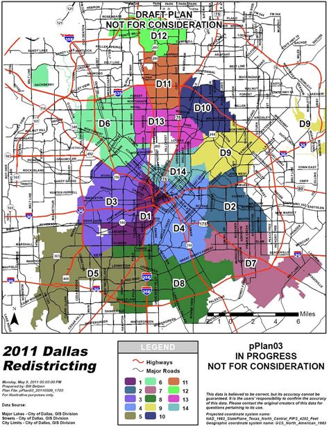 Dallas District Map