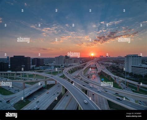 Dallas High Five Interchange Hi Res Stock Photography And Images Alamy