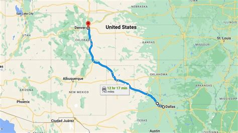 Dallas To Denver Road Trip Drive 2024 Edition