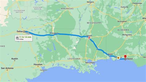 Dallas To Destin Road Trip Amp Drive 2023 Edition