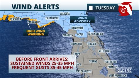 Dangerous Thunderstorms To Impact Florida Monday Night And Tuesday