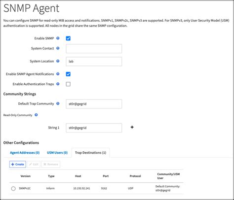 Datadog Snmp Configuration