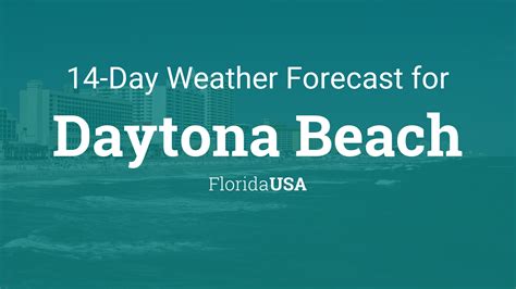 Daytona Beach Florida Usa 14 Day Weather Forecast