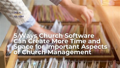 Dcp 5 Ways Church Software Can Create More Time