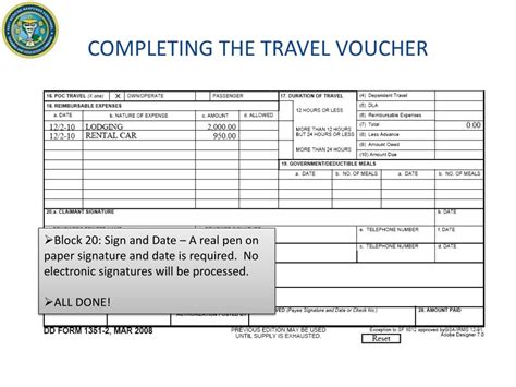 Dd Travel Voucher Form