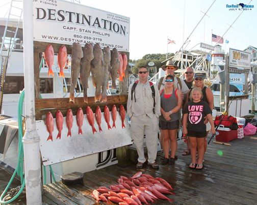 Deep Sea Fishing In Destin Florida Charter Boat Destination Charter Boat Destination