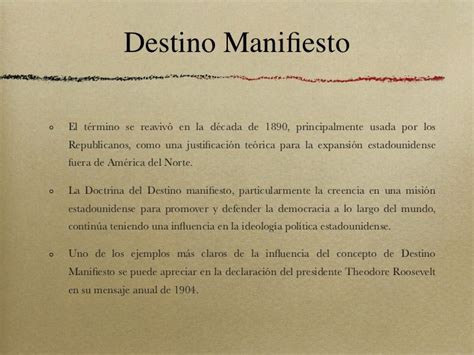 Definici N De Destino Manifiesto Qu Es Y Concepto