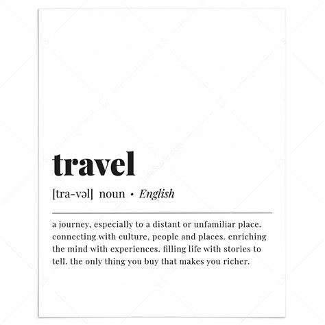 What is Travel Definition