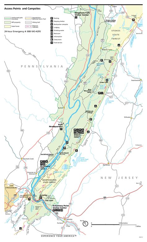 Delaware Water Gap Maps Npmaps Com Just Free Maps Period