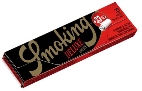 Deluxe Tips King Size Smoking Paper