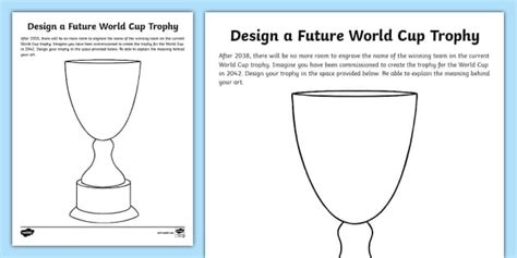 Design A Future World Cup Trophy Hecho Por Educadores