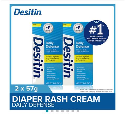 Desitin Diaper Cream X2 Babies Kids Bathing Changing Diapers