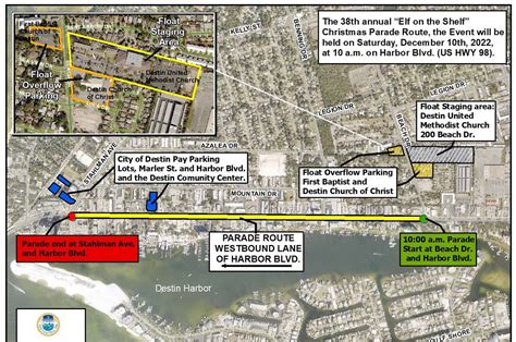 Destin Announces Changes To The 2022 Christmas Parade Route