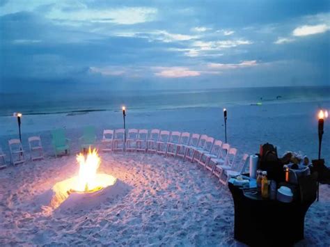 Destin Beach Bonfire Before The Big Day My Destin Beach Wedding