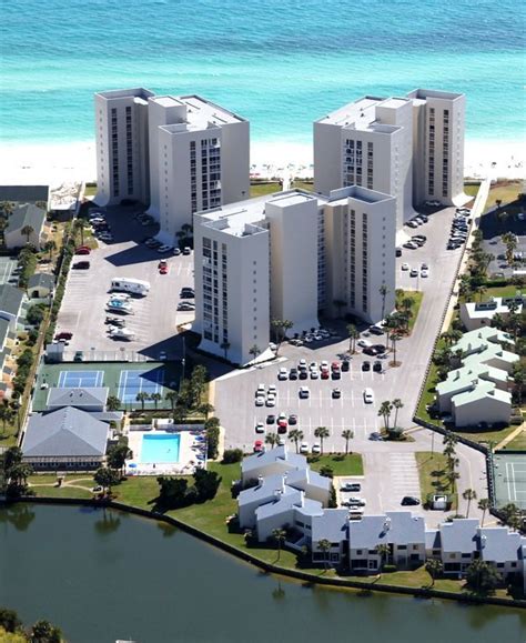 Destin Beachfront Condo Shoreline Towers Vrbo Condo Rental House