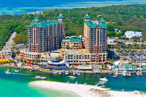 Destin Boardwalk Gator Beach Adventure Park Legendary Marina