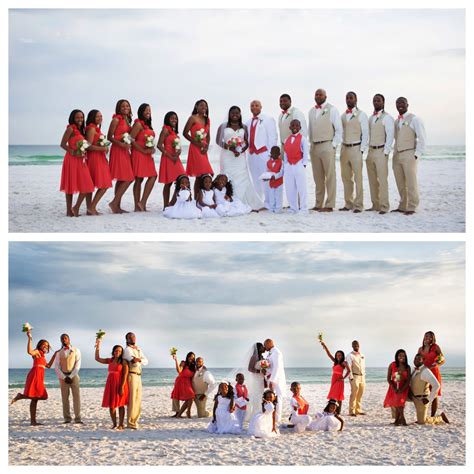 Destin Bridal Party Photography By Princess Wedding Co Dream Beach