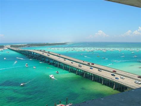 Destin Bridge Connected To Ft Walton Beach Picture Is Fac Flickr