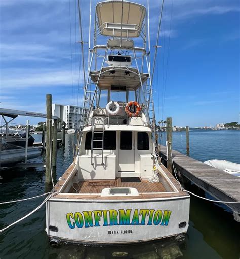 Destin Charters Boats Equipment For Testify Charters