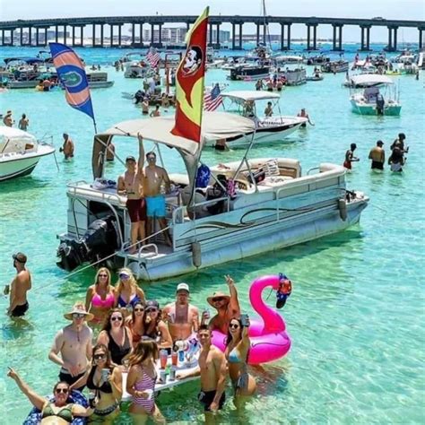 Destin Crab Island Boat Excursion