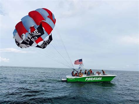 Destin Crab Island Parasailing Tripshock