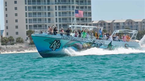 Destin Daytime Dolphin Cruise Aj Amp 39 S Water Adventures