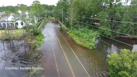 Destin Drone Footage In The Aftermath Of Hurricane Sally Youtube