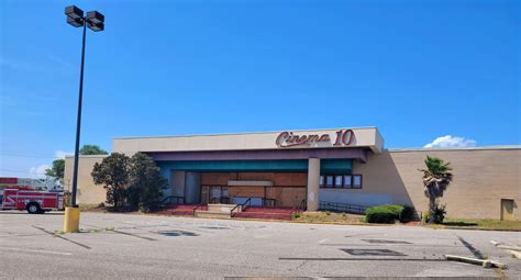 Destin Fire Rescue Holds Training Exercises At Old Cinema 10 Theater