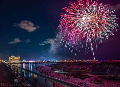 Destin Fireworks Tonight