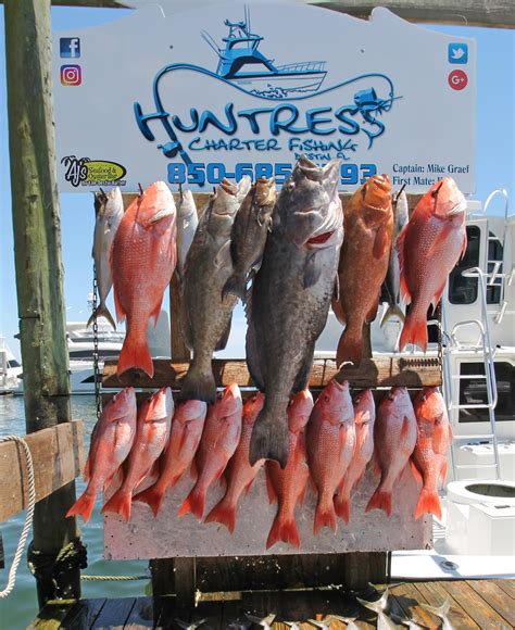 Destin Fishing Boat The Huntress Destin Harbor Charters