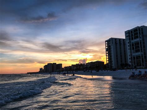 Destin Fl 2018 Sunset Moonlight Off Camera New York